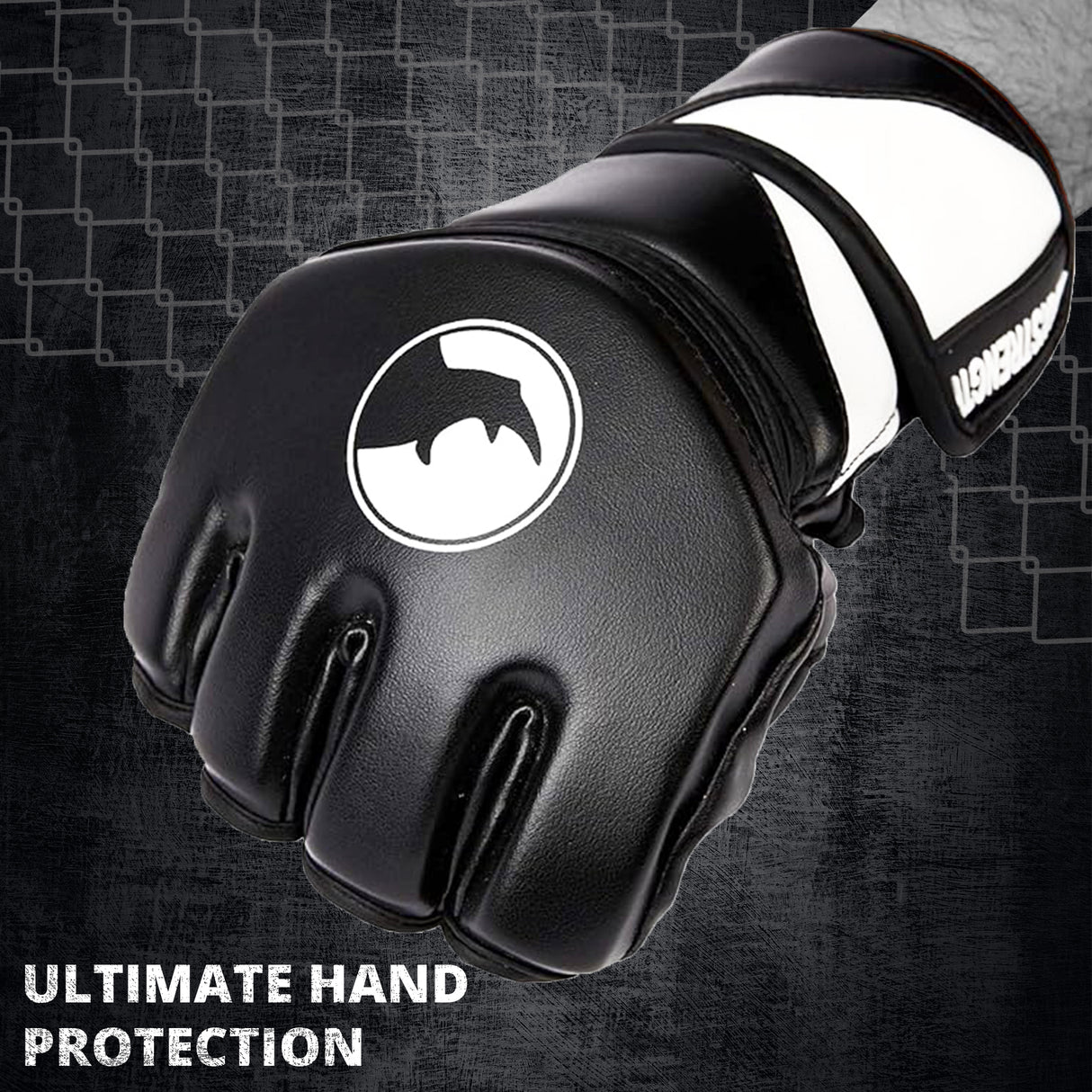 MAXSTRENGTH Rhino MMA Fighting Gloves Grappling