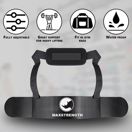 MAXSTRENGTH Arm Blaster Biceps & Triceps Weight Lifting Exercise