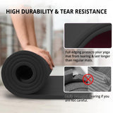 MAXSTRENGTH NBR Yoga Mat Fitness Exercise