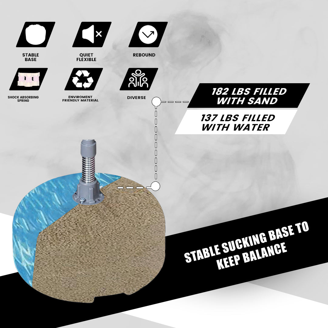 MAXSTRENGTH Freestanding Boxing Speed Ball – Adjustable Training Set