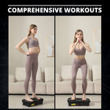 MAXSTRENGTH Vibration Plate Exercise Machine – Full Body Workout & Weight Loss