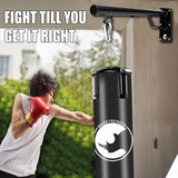 MAXSTRENGTH Hanging Punch Bag Fixed Wall Brackets