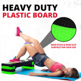 MAXSTRENGTH Aerobic Stepper Platform | 5 Level Adjustable Fitness Step