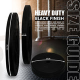 MAXSTRENGTH Olympic Bumper Rubber Weight Plates 15Kg Pair