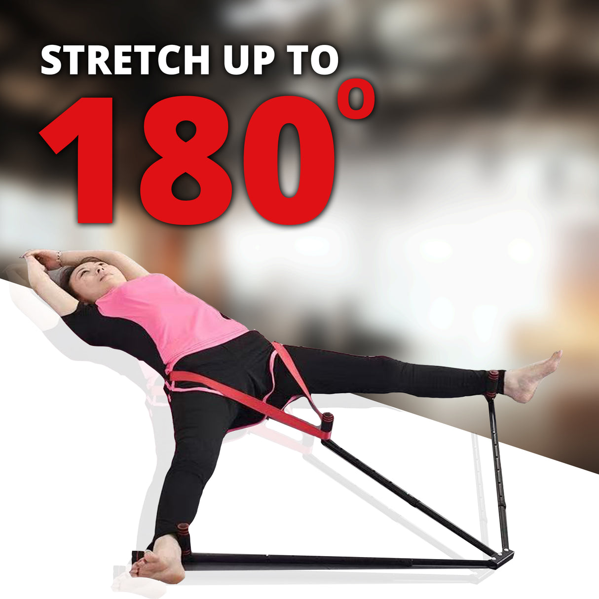 Enhance Flexibility with MaxStrength Leg Stretcher | Leg Extension Made Easy
