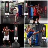 MAXSTRENGTH Freestanding Punch Bag Strike360 White/Black 5.5FT