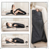 MAXSTRENGTH Infrared Sauna Blanket for Weight Loss & Detox | 35–70°C Adjustable Heat | 180x160cm | Home Spa Therapy Blanket for Relaxation & Muscle Recovery