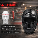 MAXSTRENGTH Boxing Head Guard with Grill Protector