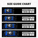 MAXSTRENGTH Power Bag Training Crossfit 10Kg to 25Kg
