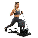 MAXSTRENGTH Sissy Squat Leg Crunch Fitness Equipment Multi Function