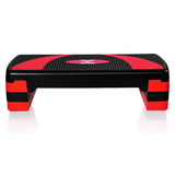 MAXSTRENGTH 3 Level Adjustable Aerobic Stepper | Cardio Fitness Step
