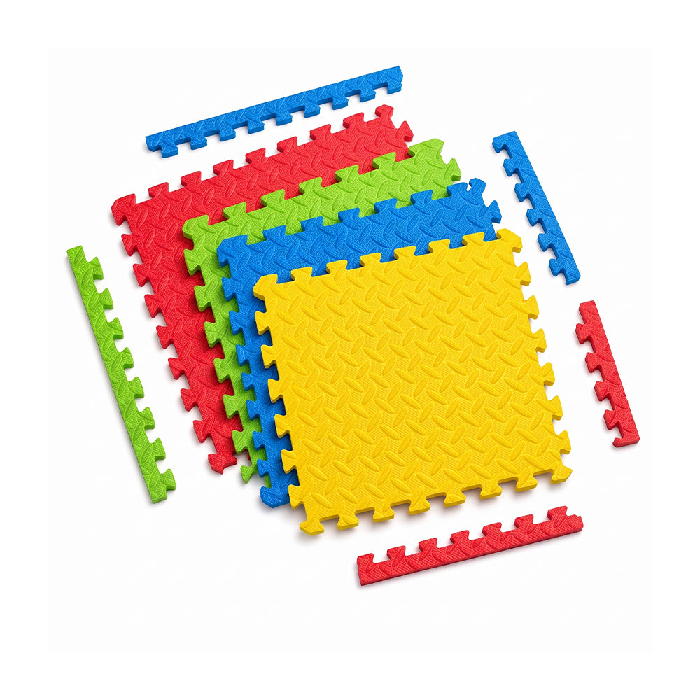 Interlocking Foam Play Mat for Kids | EVA Baby Floor Mat 12mm
