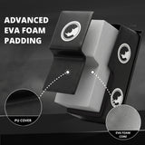 MAXSTRENGTH Wall-Mounted Boxing Punch Pad with Uppercut Seat