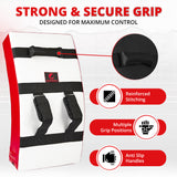 MAXSTRENGTH Large Curved Strike Shield MMA, Boxing, Kickboxing, Muay Thai Training Pad with Padded Handles