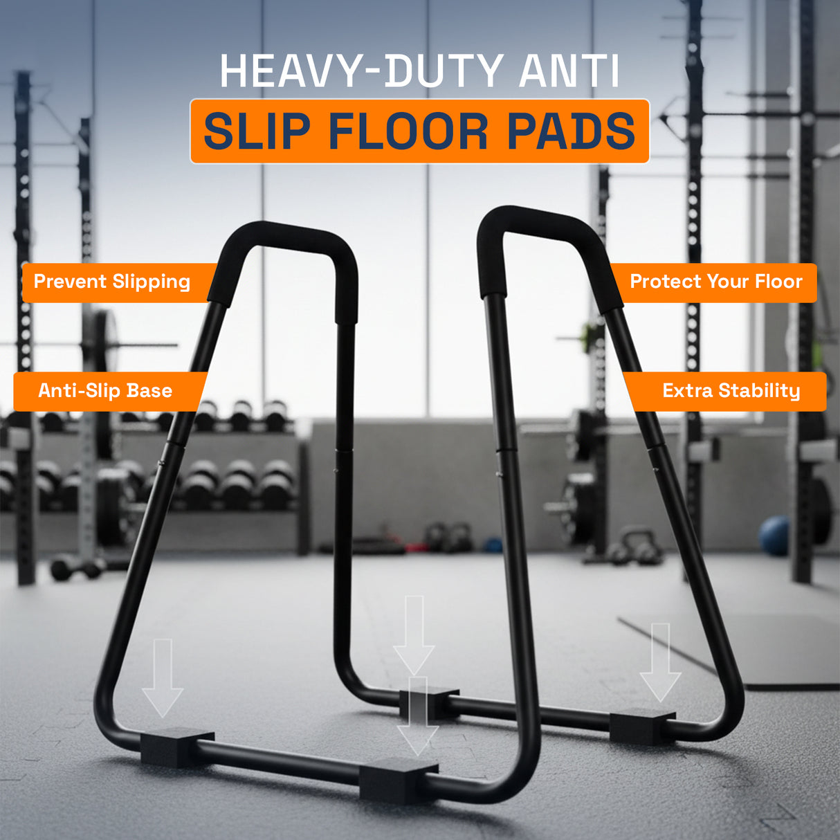 MAXSTRENGTH Ultimate Press Dip Bars Upper Body Workout