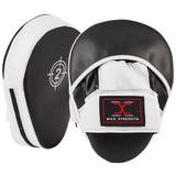 MAXSTRENGTH Boxing Focus Pads Mitts Black/White