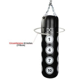 MAXSTRENGTH Boxing Punch Bag Hanging Target 3FT/4FT