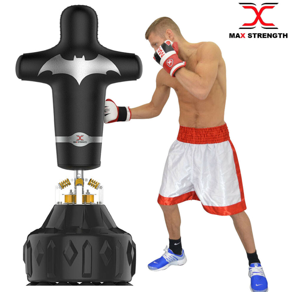 MAXSTRENGTH Freestanding Human Dummy Punchbag 6FT