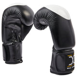 MAXSTRENGTH Rex Boxing Gloves Sparring Black/White