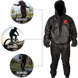 MAXSTRENGTH Sauna Sweat Suit Running Weight Loss Gym Unisex