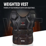 MAXSTRENGTH Weight Vest Crossfit 10-20kg