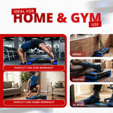 MAXSTRENGTH 3 Level Adjustable Aerobic Stepper | Cardio Fitness Step