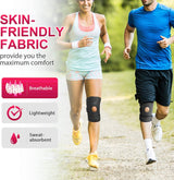 MAXSTRENGTH Knee Support with Donut Design for Joint Pain, Sports, Injury Rehabilitation, Adjustable Unisex Knee Brace