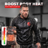 MAXSTRENGTH Sauna Sweat Suit Unisex Running & Gym Training Wear