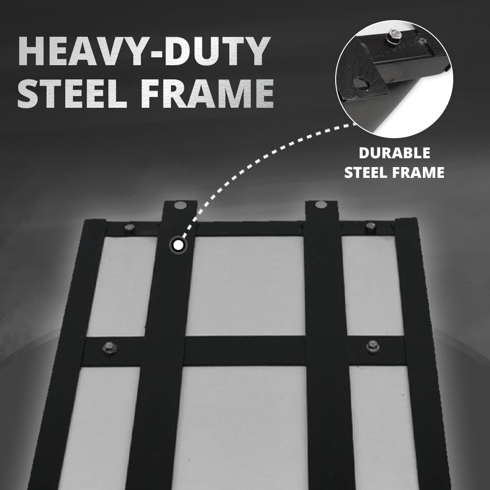 MAXSTRENGTH Wall-Mounted Boxing Punch Pad with Uppercut Seat