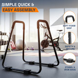 MAXSTRENGTH Ultimate Press Dip Bars Upper Body Workout