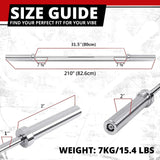 MAXSTRENGTH Olympic Weightlifting Barbell Bar Set