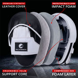 MAXSTRENGTH Boxing Gloves & Focus Pads Set – Curved Hook & Jab Mitts for Boxing, MMA, Muay Thai & Kickboxing Training