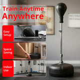 MAXSTRENGTH Freestanding Boxing Speed Ball – Adjustable Training Set