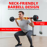 MAXSTRENGTH Adjustable Dumbbells Kettlebells Barbell Set 6-in-1 Multifunctional Weights for Home & Gym
