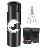 MAXSTRENGTH 3FT/4FT Boxing Punch Bag Set with Gloves, Chain & Bracket