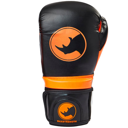 Rhino Boxing Gloves- Orange 