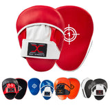 MAXSTRENGTH Boxing Focus Pads Mitts Red/White