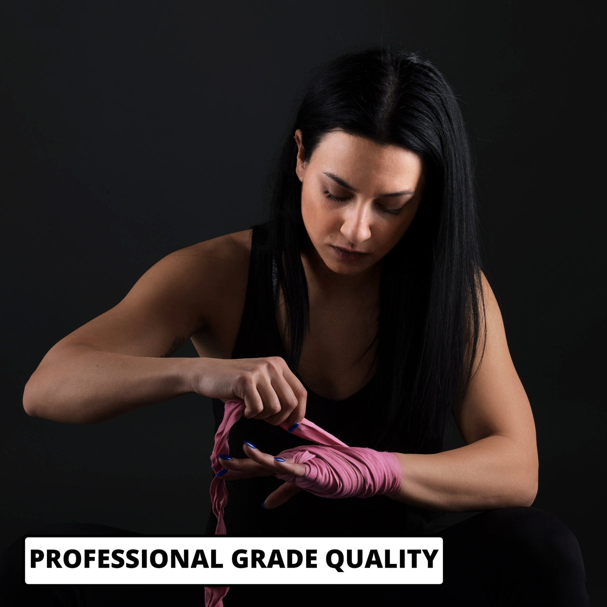 MAXSTRENGTH Boxing Gloves & Focus Pads with 4.5m Hand Wraps | Punch Mitt Set for Muay Thai, MMA, Kickboxing, Sparring Training (Pink white series)