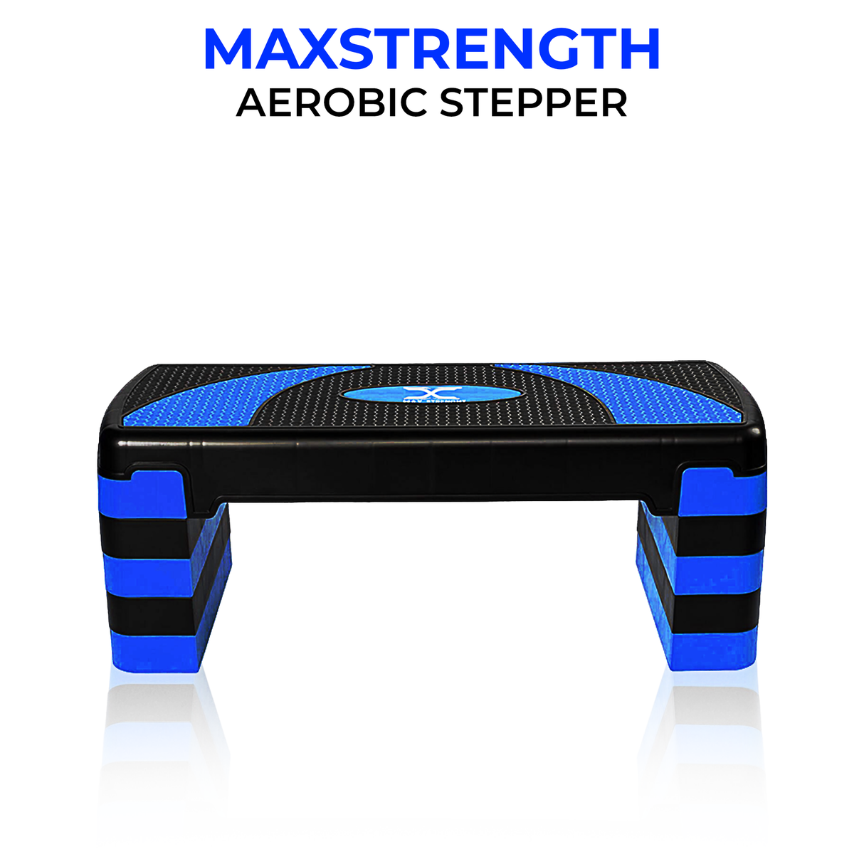 MAXSTRENGTH Aerobic Stepper Fitness Exercise Equipment