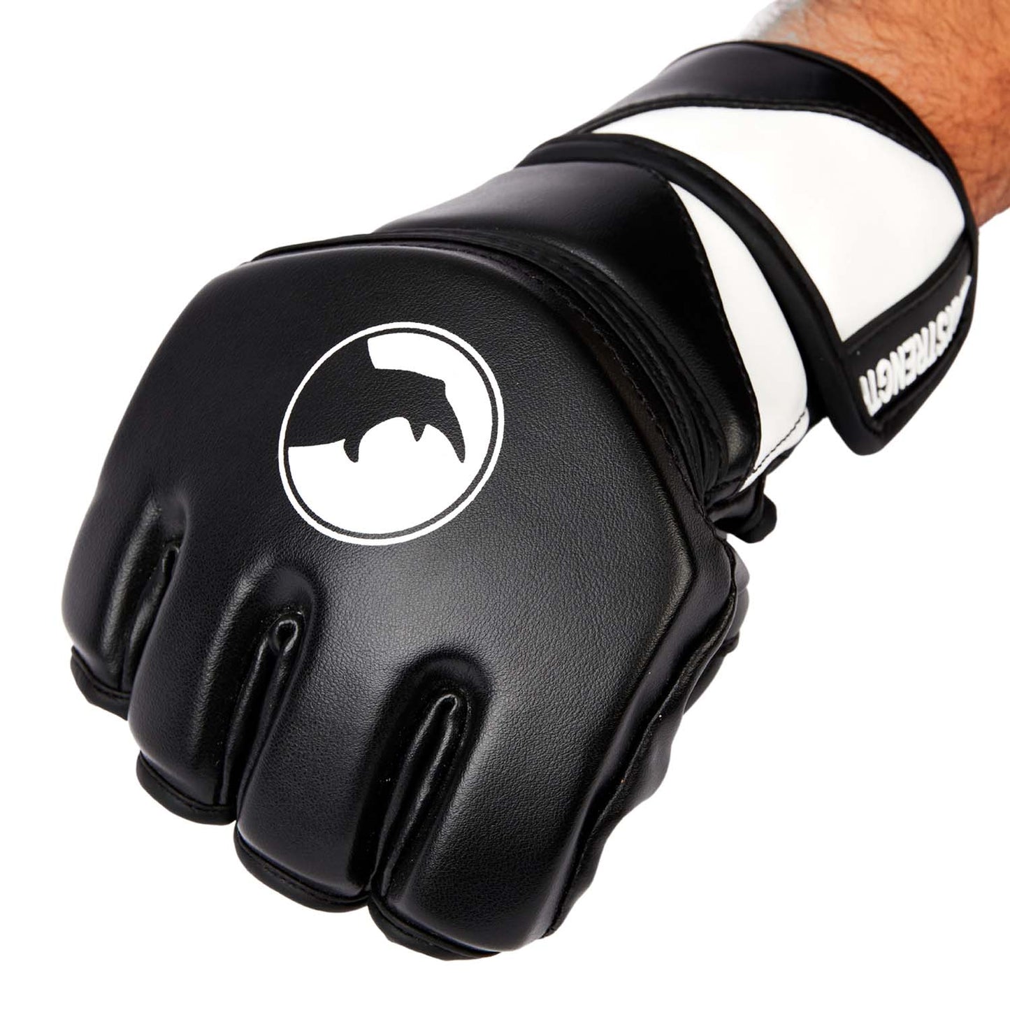 Black mma gloves