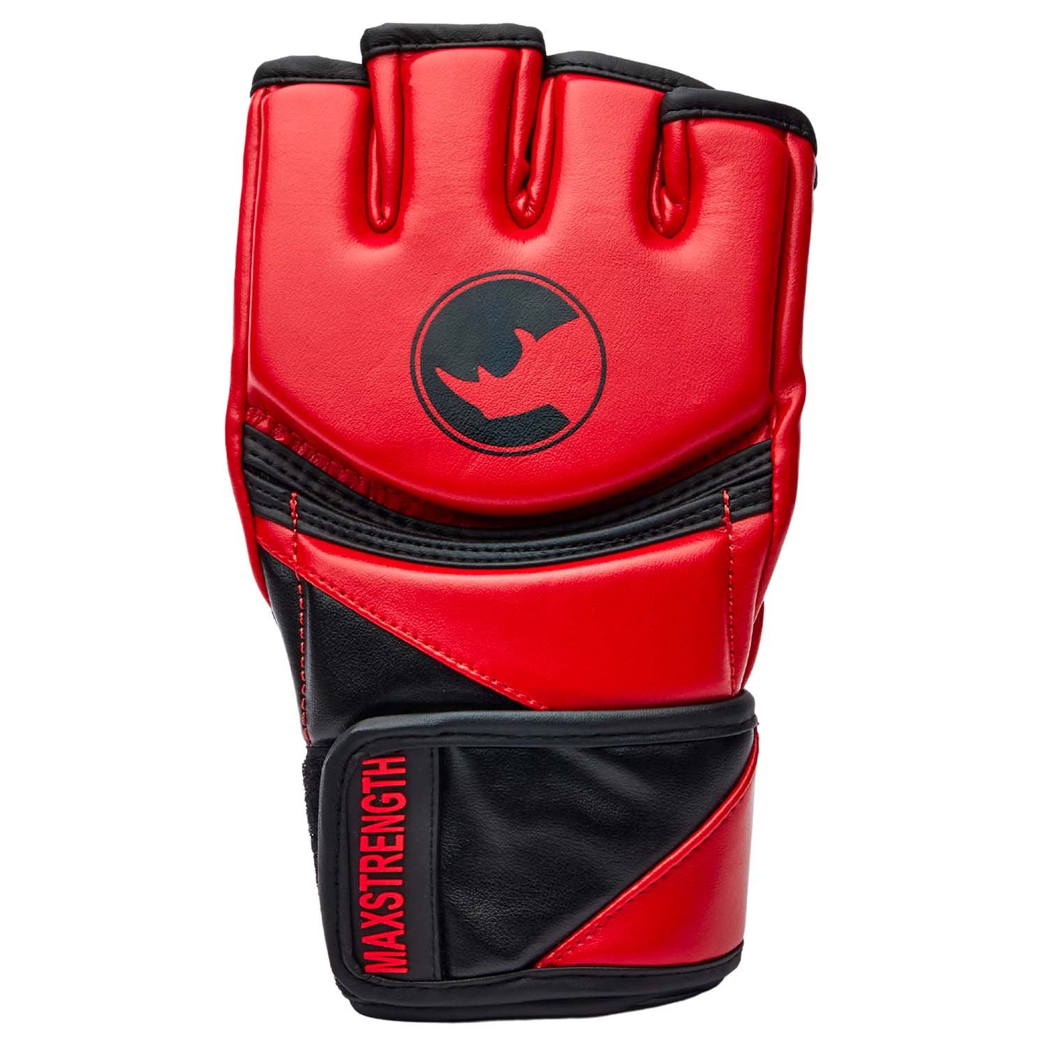 red mma gloves