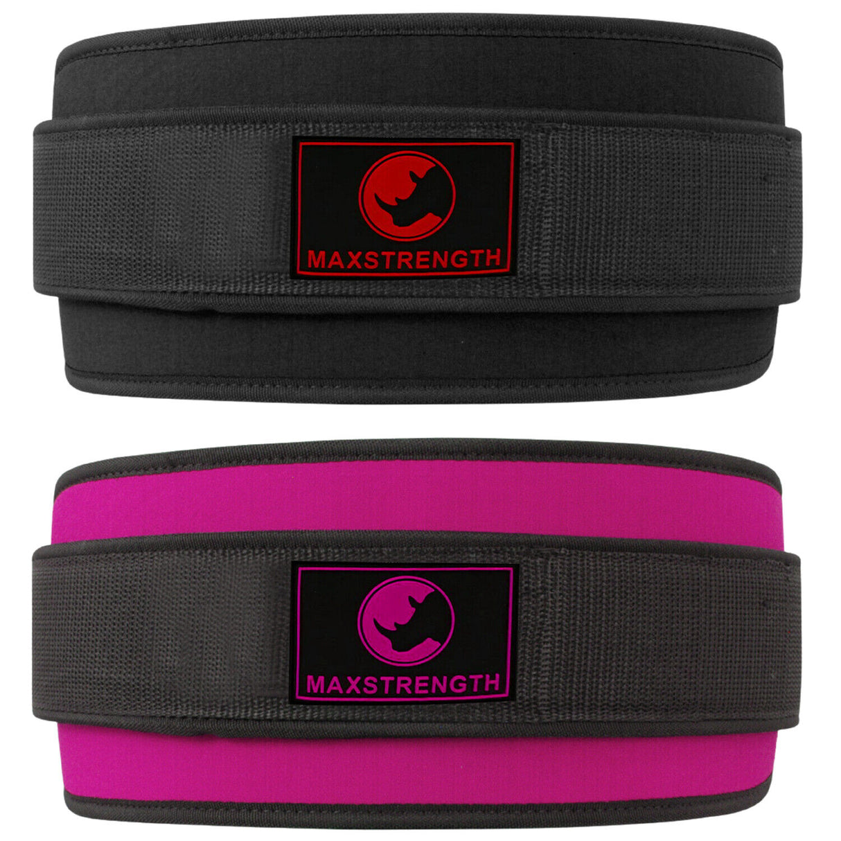 MAXSTRENGTH Neoprene Weightlifting Back Support Belt