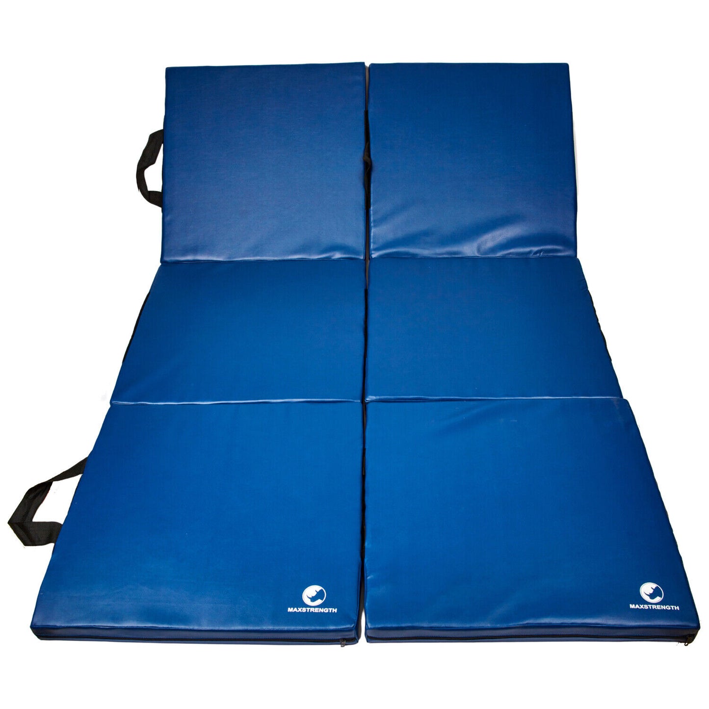 MAXSTRENGTH Detached Tri Folding Yoga Mat Exercise Double