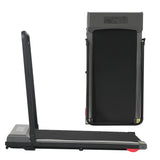MAXSTRENGTH Folding Treadmill for Home | 1-12km/h Speed, Remote Control, 1HP Motor | 120x50cm Running Surface | Compact, Quiet, CE Certified | 120kg Max Load