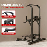 MAXSTRENGTH Pull Up Tower Dip Station | Multi-Functional Home Gym Power Tower