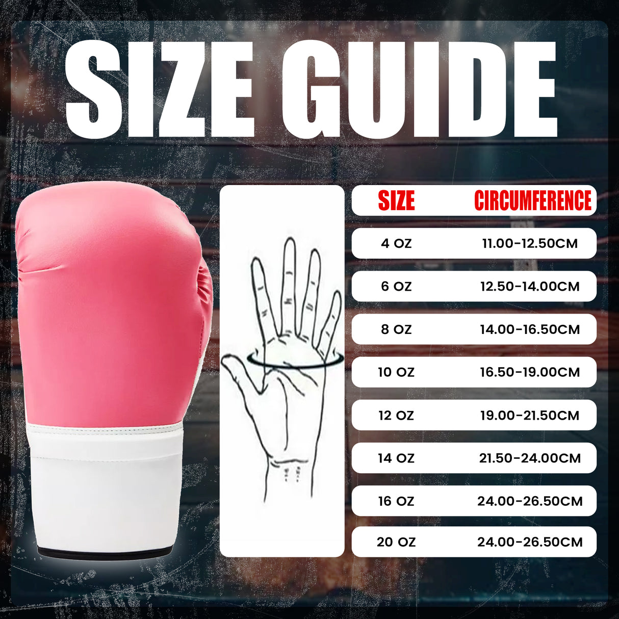 MAXSTRENGTH Boxing Gloves & Focus Pads with 4.5m Hand Wraps | Punch Mitt Set for Muay Thai, MMA, Kickboxing, Sparring Training (Pink white series)