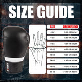 MAXSTRENGTH Boxing Gloves & Focus Pads with 4.5m Hand Wraps | Punch Mitt Set for Muay Thai, MMA, Kickboxing, Sparring Training (Black white series)