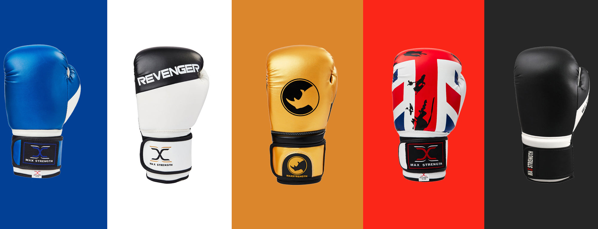 Max strength store boxing gloves