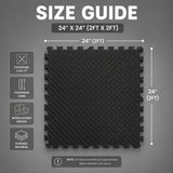 Interlocking Foam Play Mat for Kids | EVA Baby Floor Mat 12mm