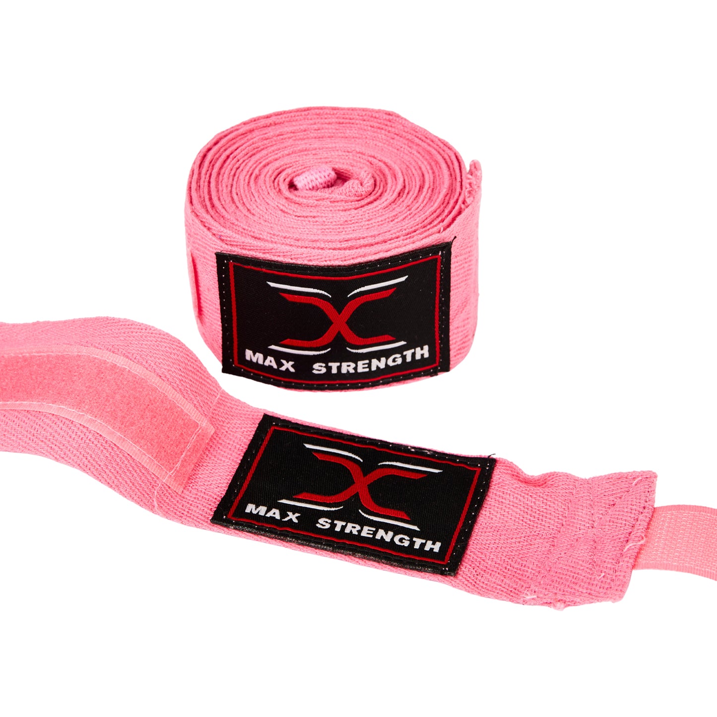 MMA pink hand wraps
